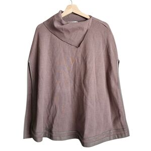 Chico's Mauve Poncho Sweater